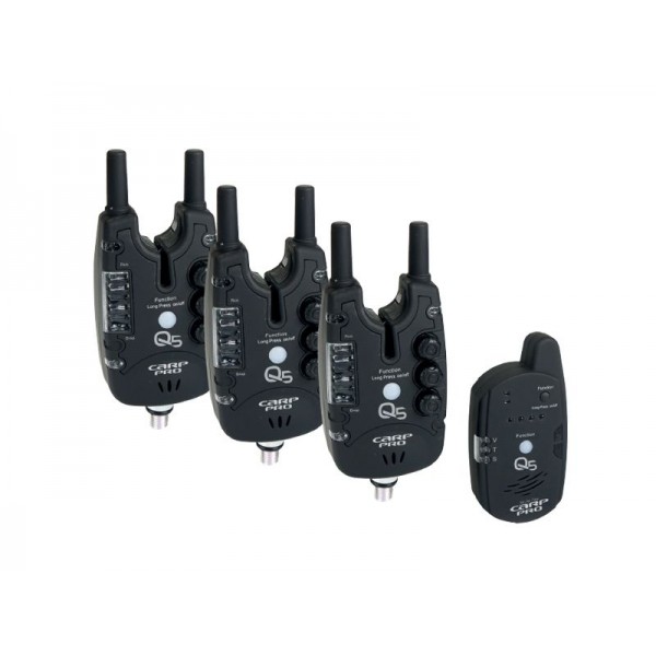 СИГНАЛИЗАТОР CARP PRO BITE ALARM Q5 set 3+1