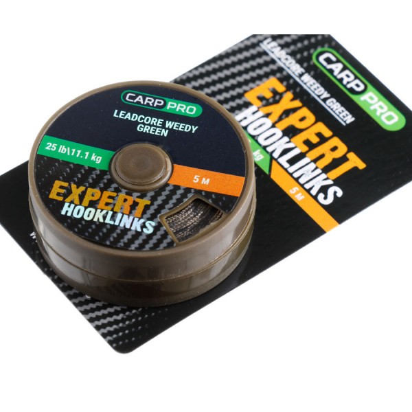 ПЛЕТЕНО ВЛАКНО LEAD CORE WEEDY GREEN 5m