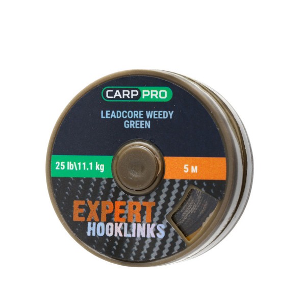 ПЛЕТЕНО ВЛАКНО LEAD CORE WEEDY GREEN 5m